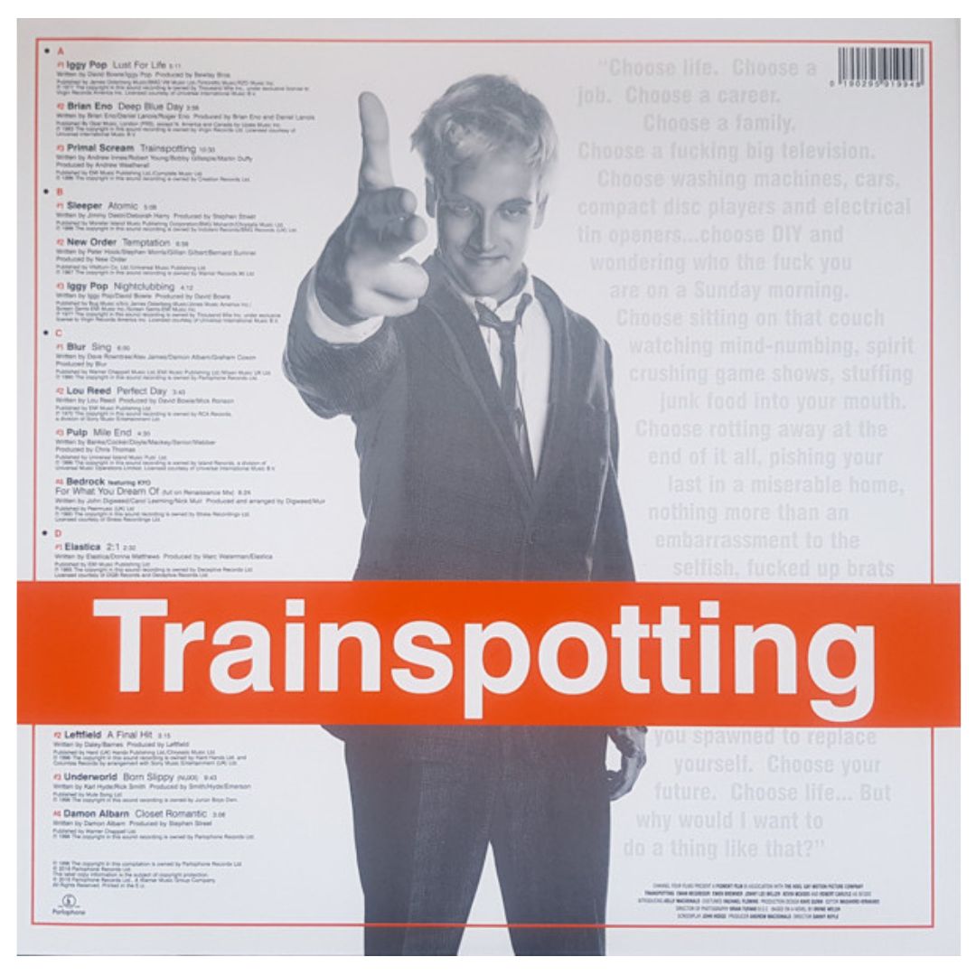 TRAINSPOTTING - O.S.T. (2LP) | VINILO