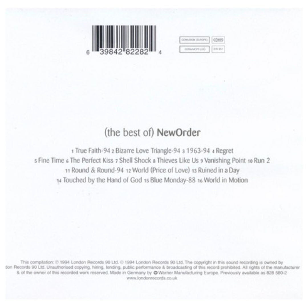 NEW ORDER - THE BEST OF | CD