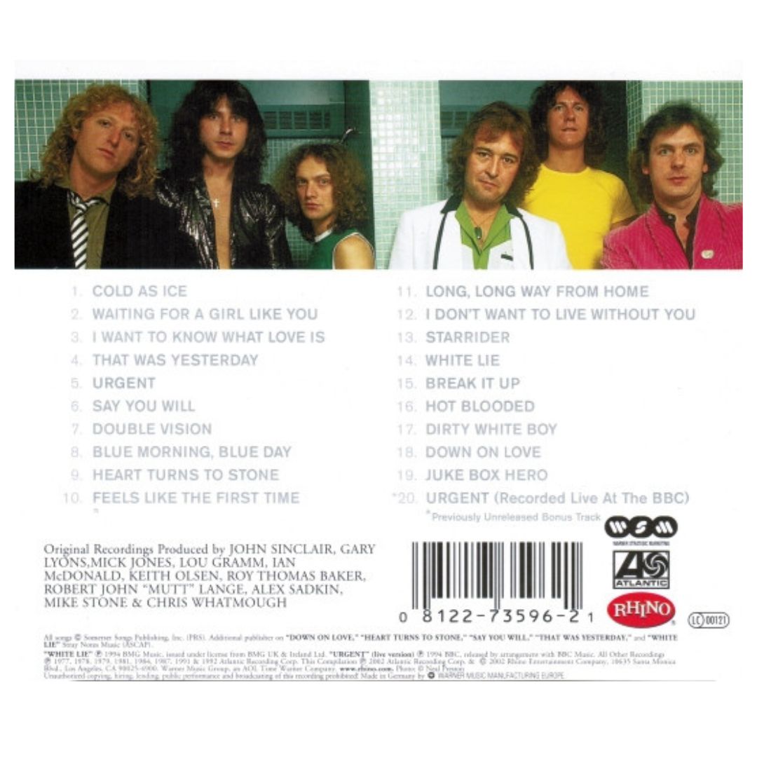 FOREIGNER - THE DEFINITIVE | CD
