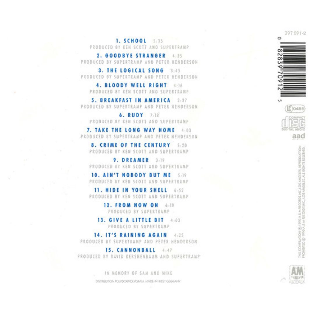 SUPERTRAMP - THE VERY BEST | CD