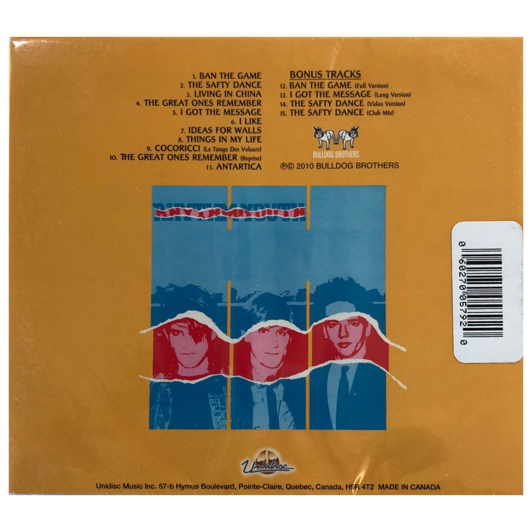 MEN WITHOUT HATS - RHYTHM OF YOUTH | CD
