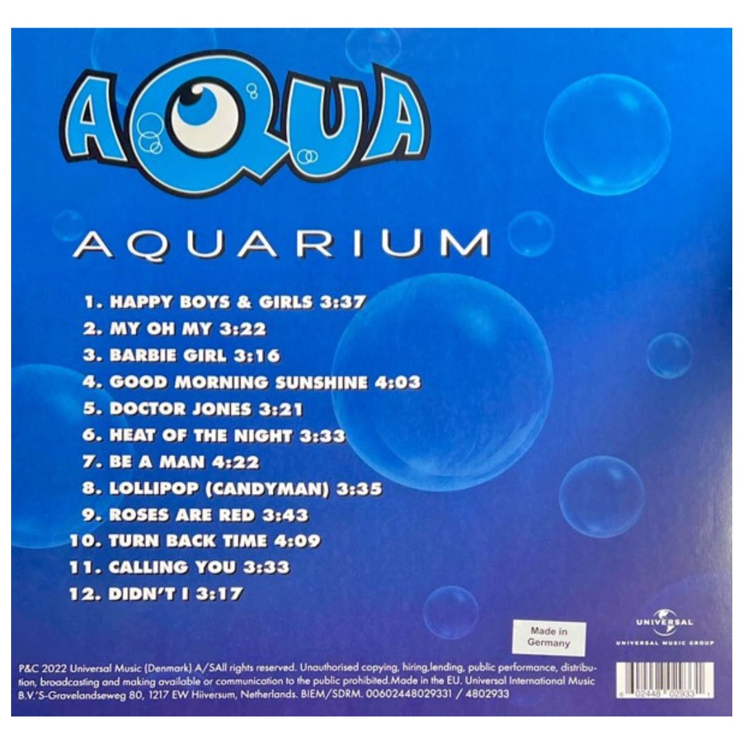 AQUA - AQUARIUM | VINILO
