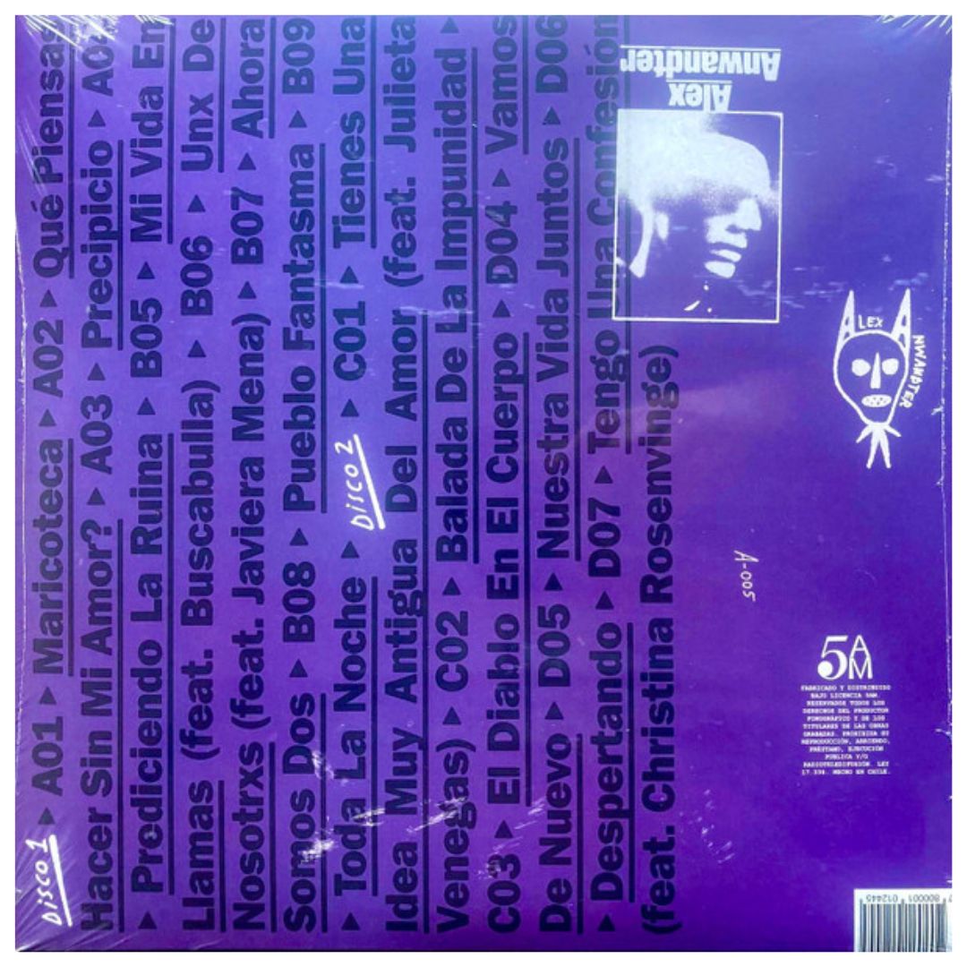 ALEX ANWANDTER - EL DIABLO EN EL CUERPO (2LP) | VINILO