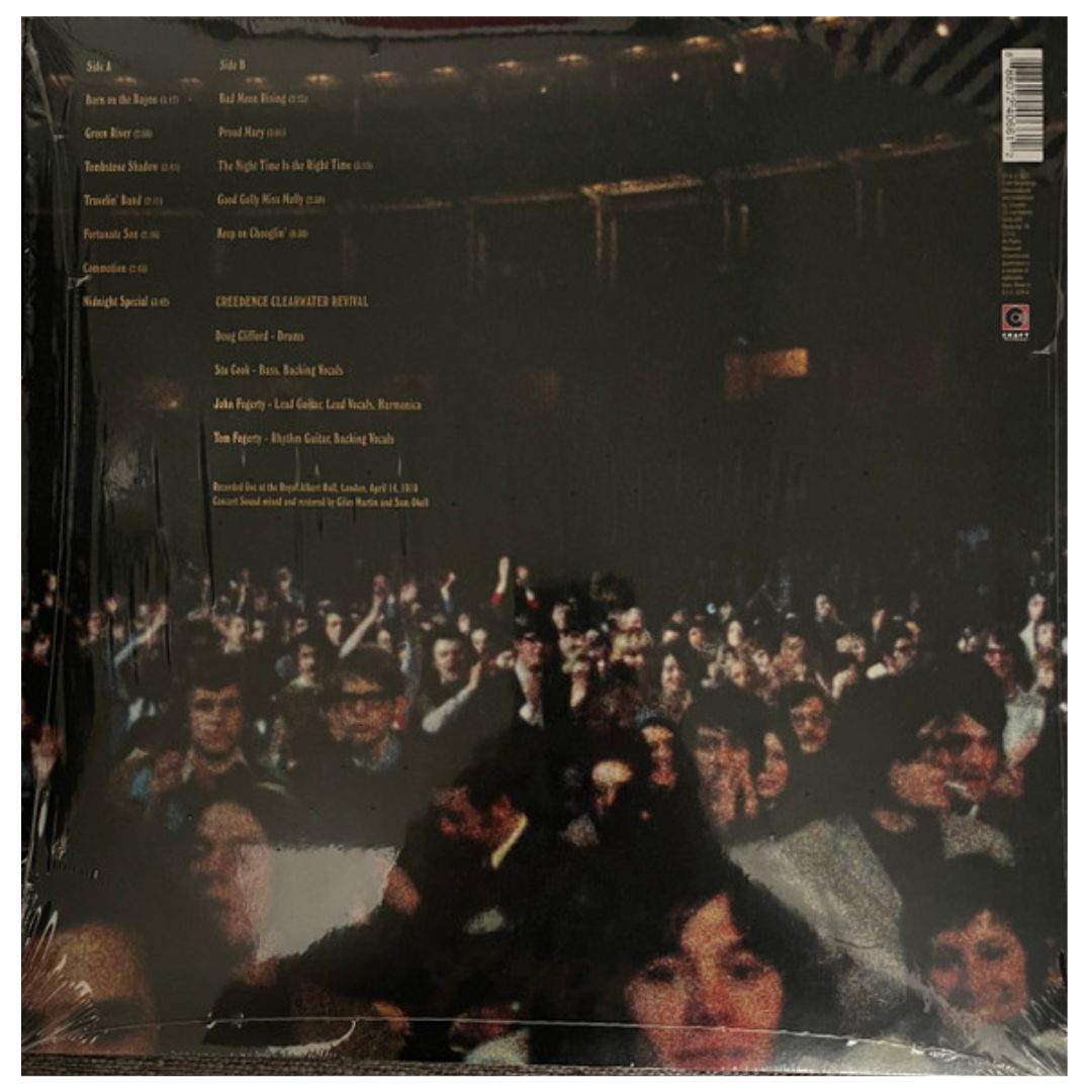 CREEDENCE - LIVE AT THE ROYAL ALBERT HALL | VINILO