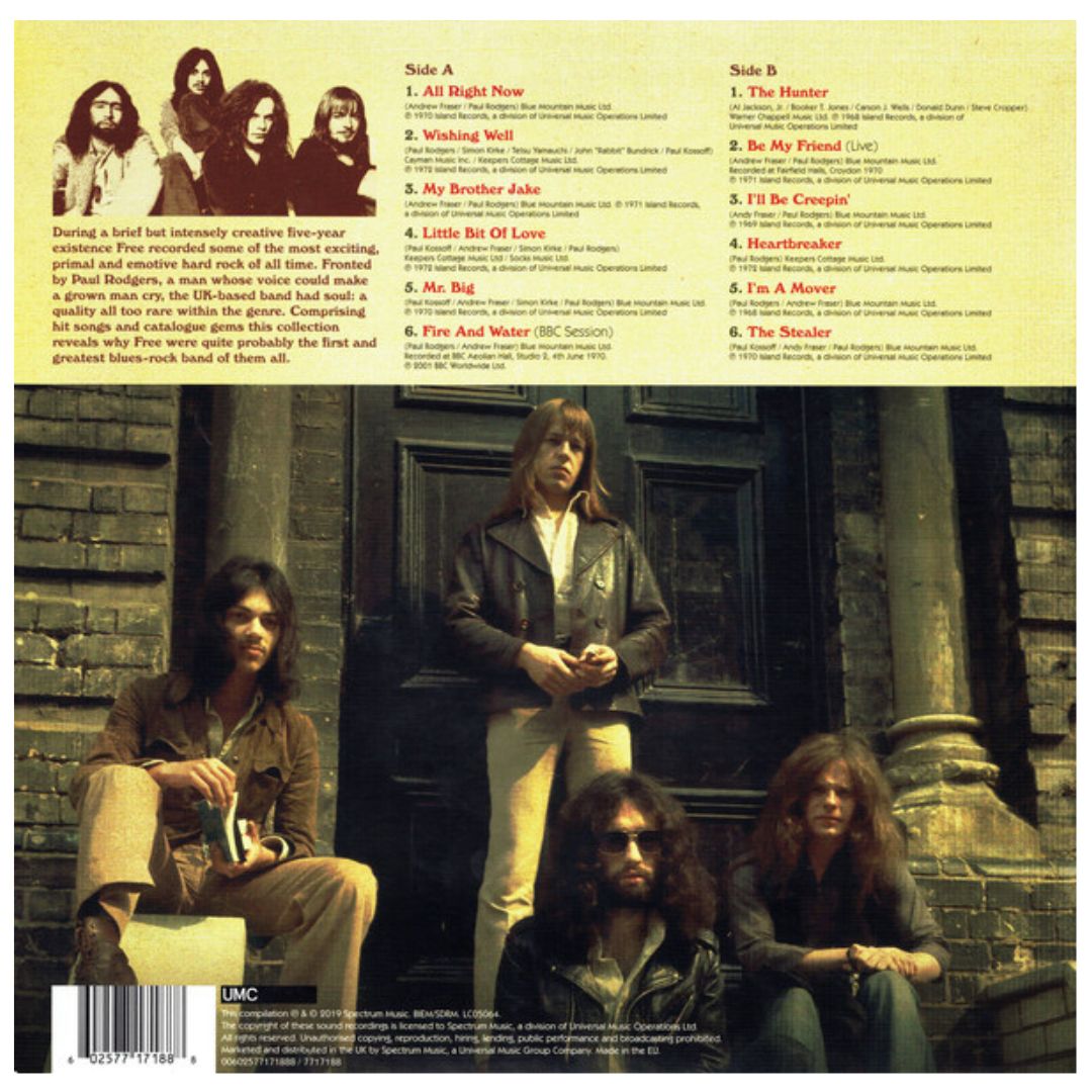 FREE - ALL RIGHT NOW THE COLLECTION | VINILO
