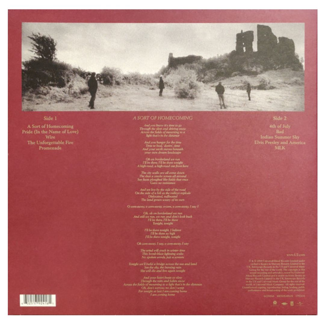 U2 - UNFORGETTABLE FIRE (25TH)|VINILO