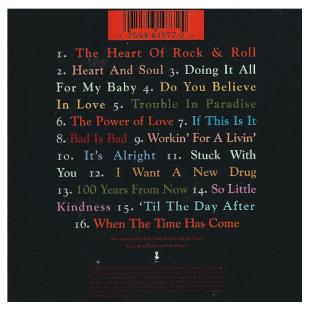 HUEY LEWIS AND THE NEWS - TIME FILES: THE BEST OF | CD USADO
