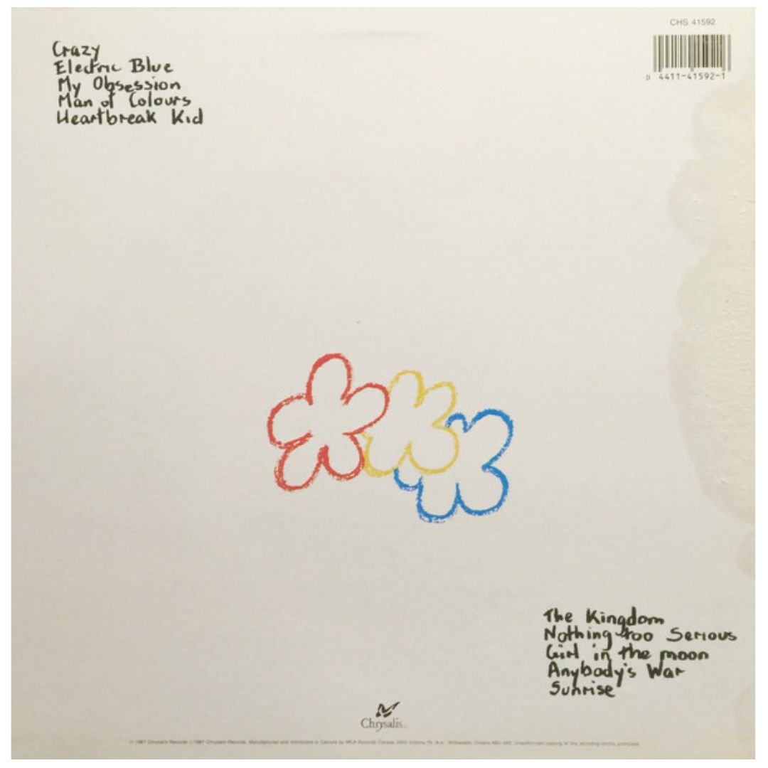 ICEHOUSE - MAN OF COLOURS (BLUE VINYL) | VINILO USADO