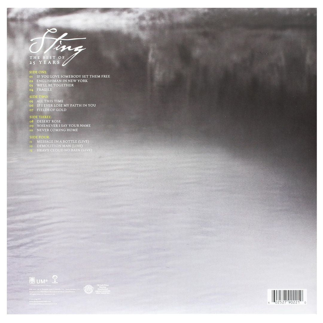 STING - THE BEST OF 25 YEARS (2LP) | VINILO