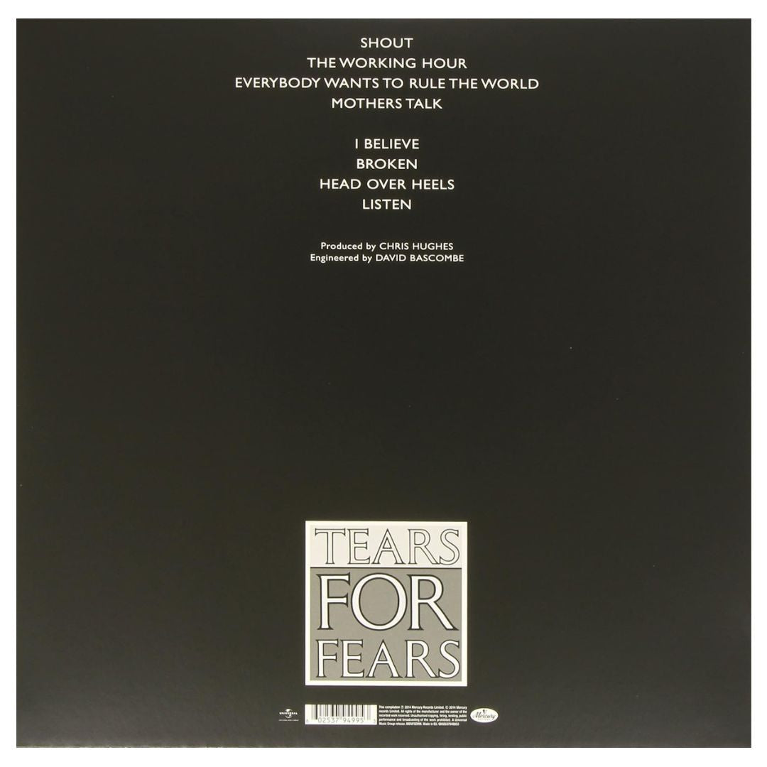 TEARS FOR FEARS - SONGS FROM THE BIG CHAIR | VINILO
