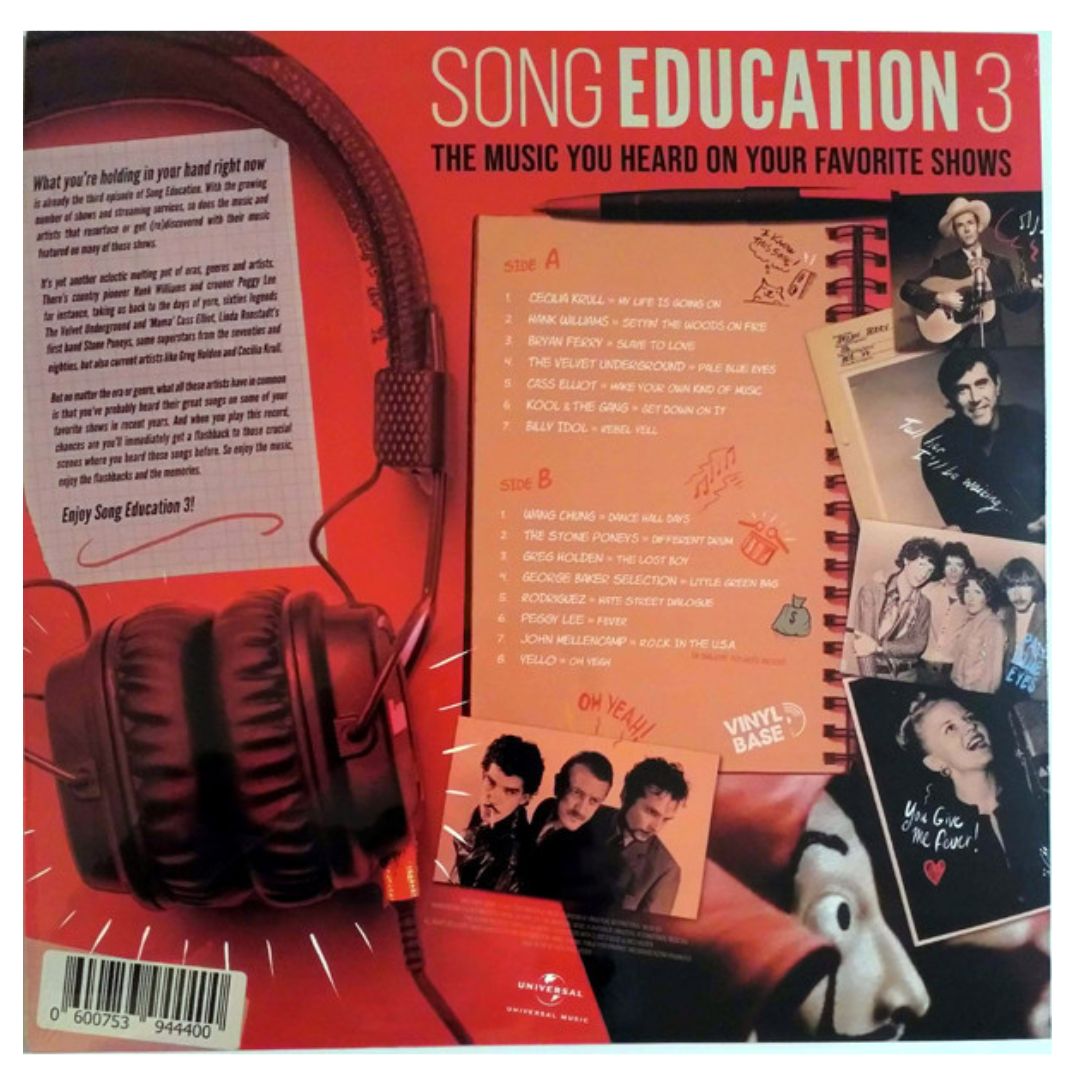SONG EDUCATION - VOL. 3 (WHITE VINYL) | VINILO