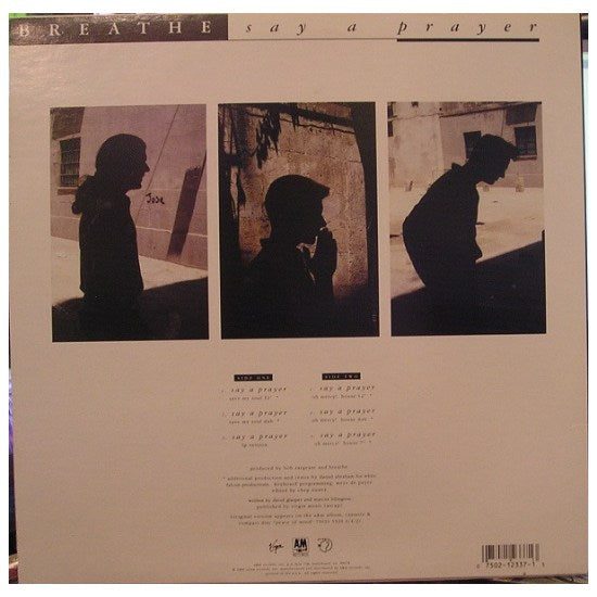 BREATHE - SAY A PRAYER | 12" MAXI SINGLE USADO