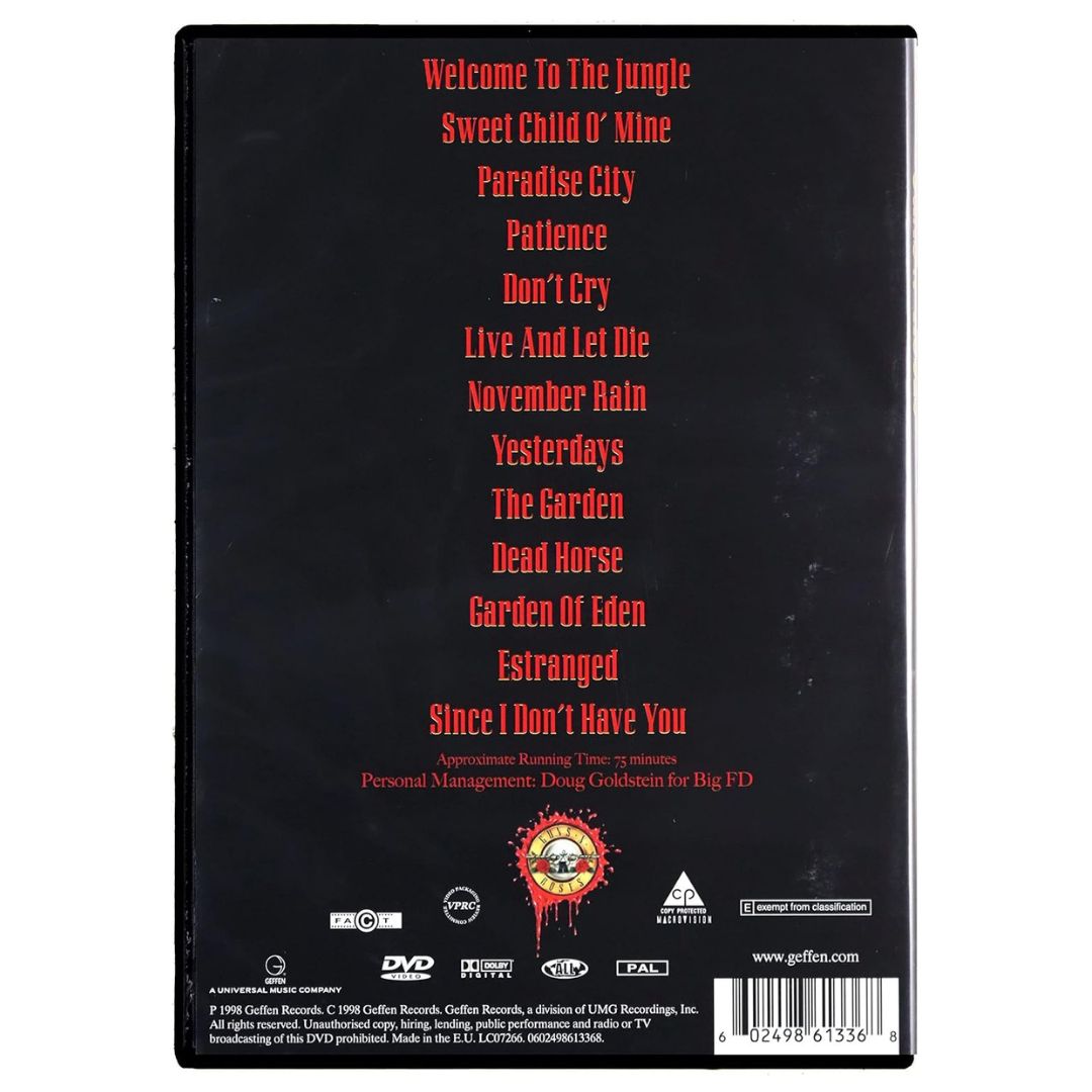 GUNS N' ROSES - WELCOME TO THE VIDEOS | DVD