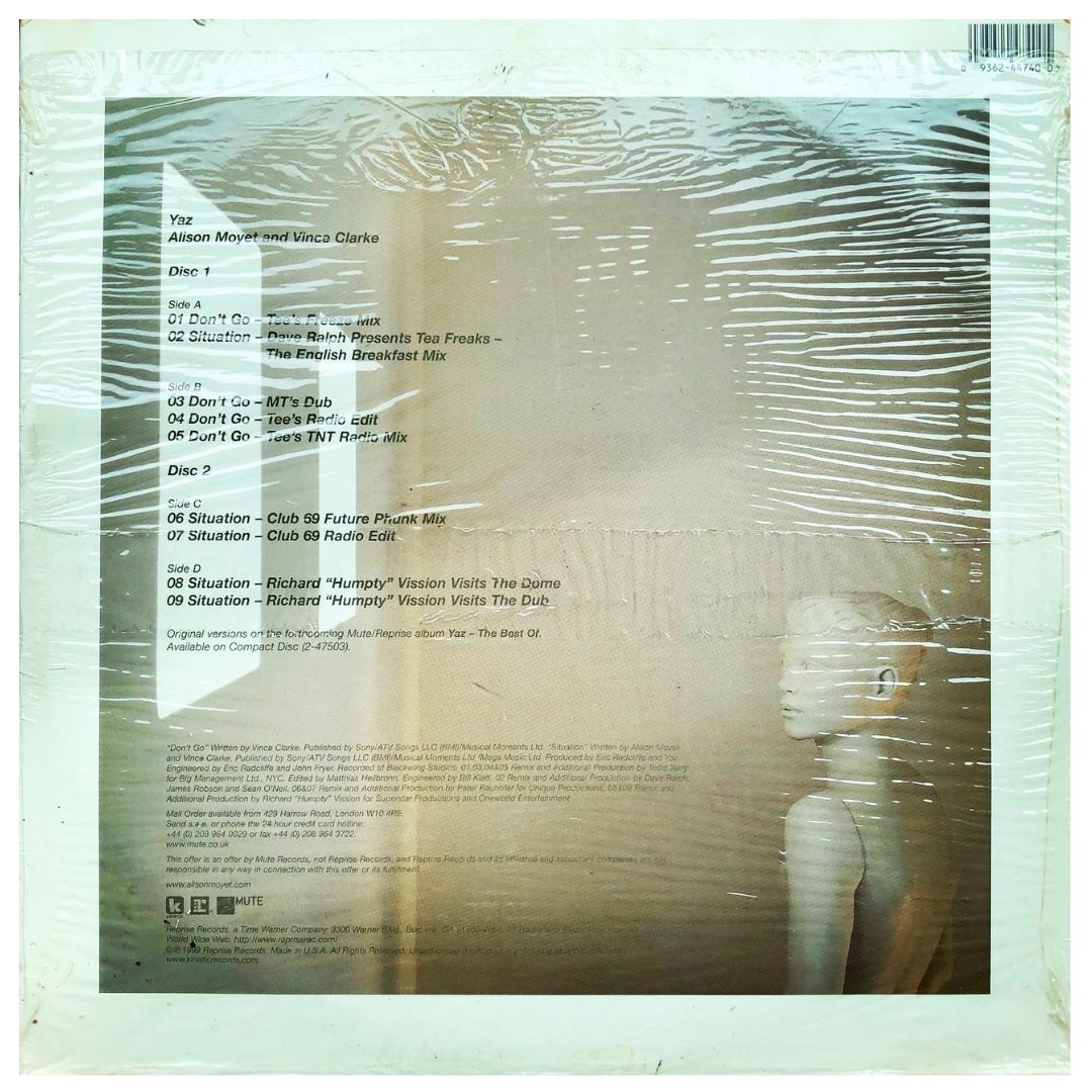 YAZ - DON´T GO/SITUATION (1999 REMIXES) (2LP) | 12" MAXI SINGLE USADO