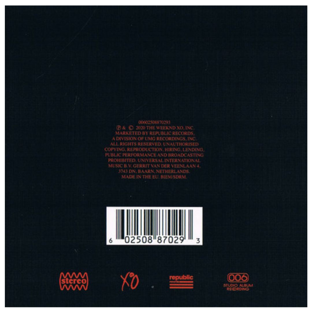 WEEKND - AFTER HOURS (LTD EDT-ALTERNATE COVER) | CD