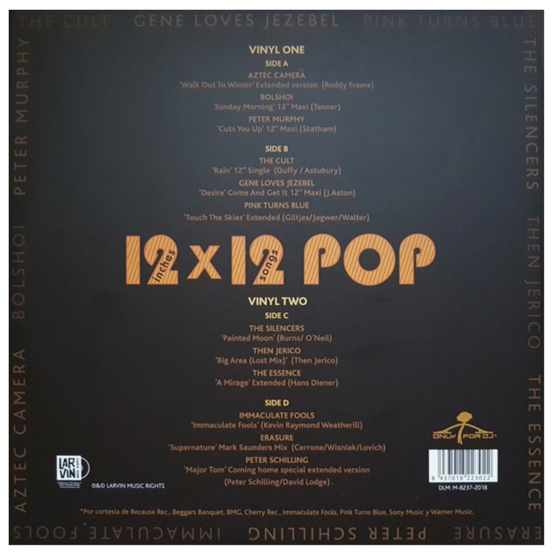 12 X 12 POP - VARIOUS | VINILO