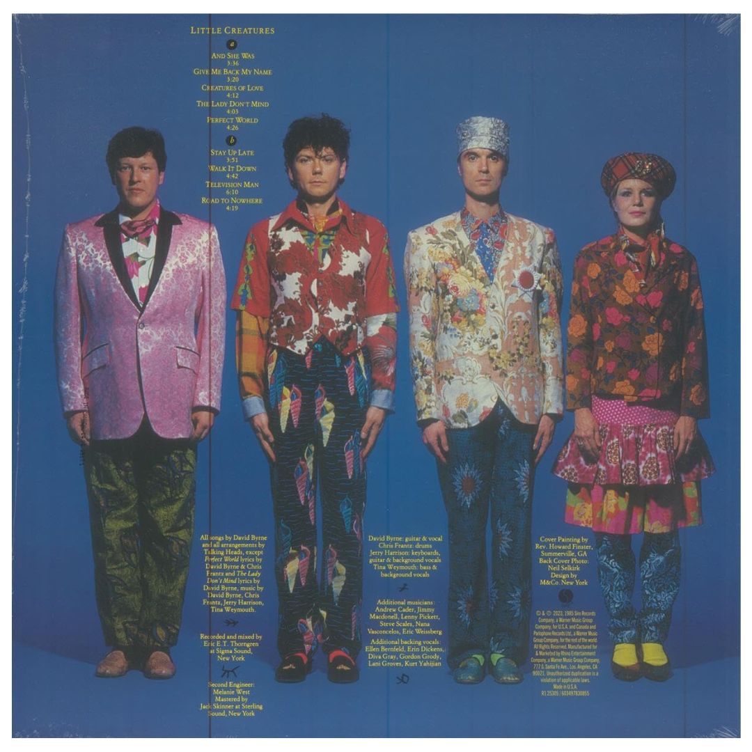 TALKING HEADS - LITTLE CREATURES (OPAQUE SKY BLUE VINYL) | VINILO
