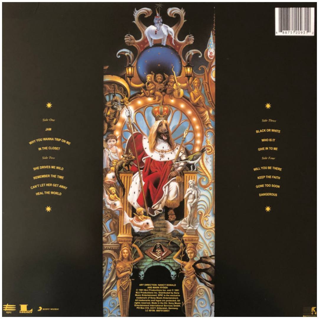 MICHAEL JACKSON - DANGEROUS (2LP) | VINILO