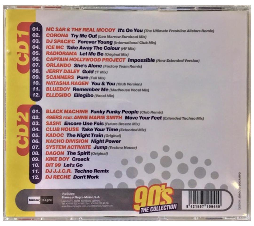 90'S THE COLLECTION - VOL.1 (2CD) | CD