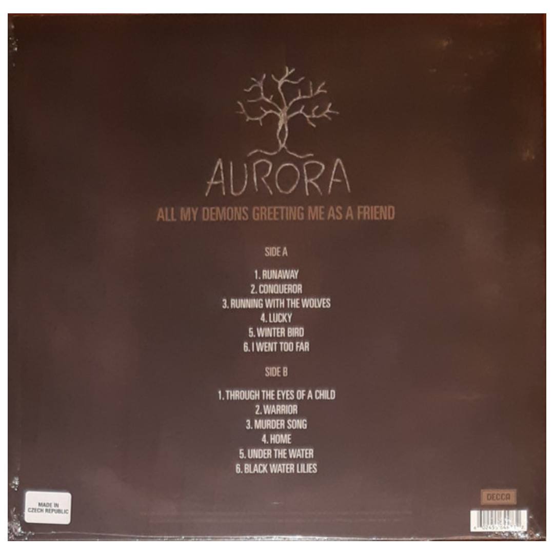 AURORA - ALL MY DEMONS GREETING ME AS A FRIEND (CREAM VINYL) | VINILO