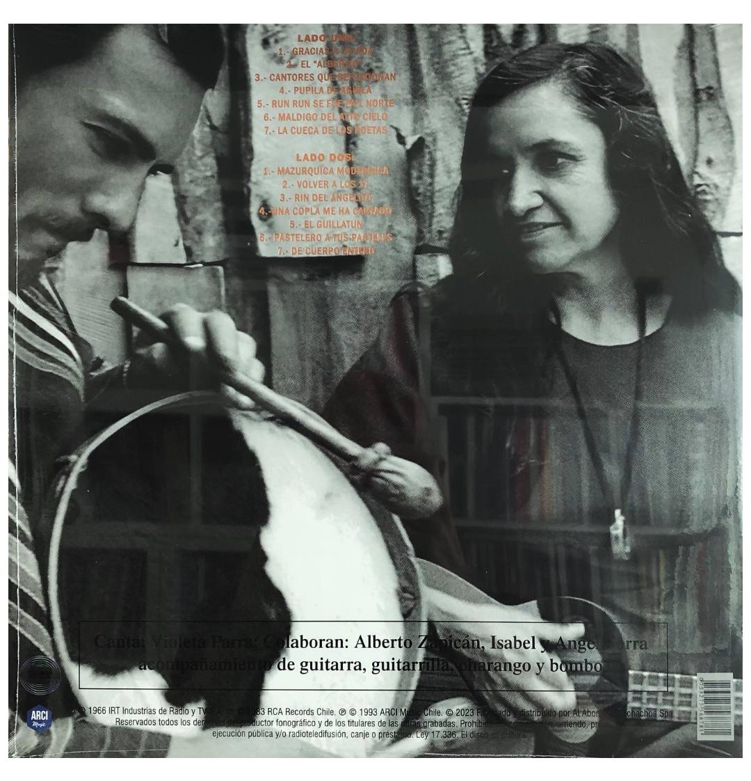 VIOLETA PARRA - LAS ULTIMAS COMPOSICIONES | VINILO
