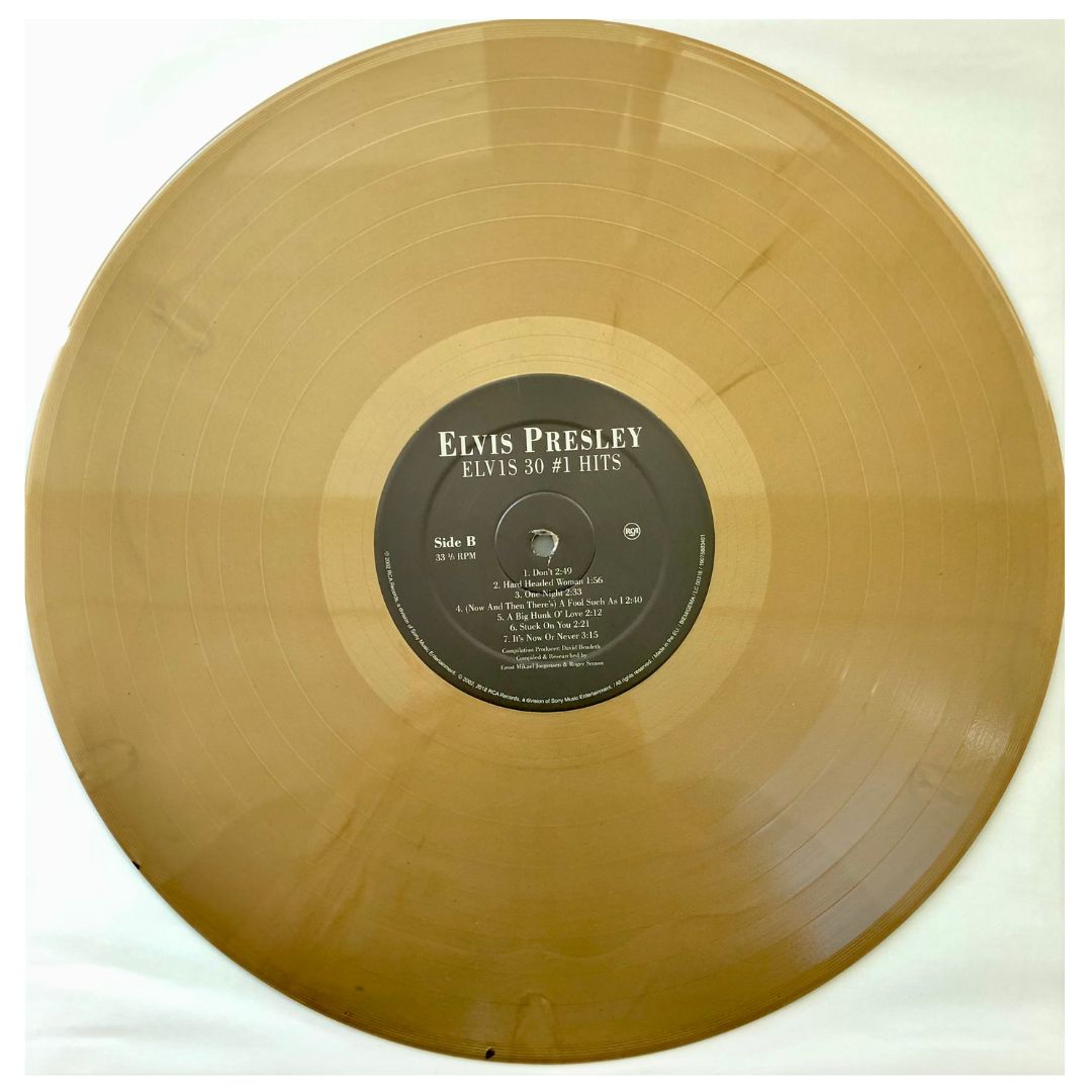 ELVIS PRESLEY - ELVIS 30 #1 HITS (2LP)(VINYL GOLD) | VINILO