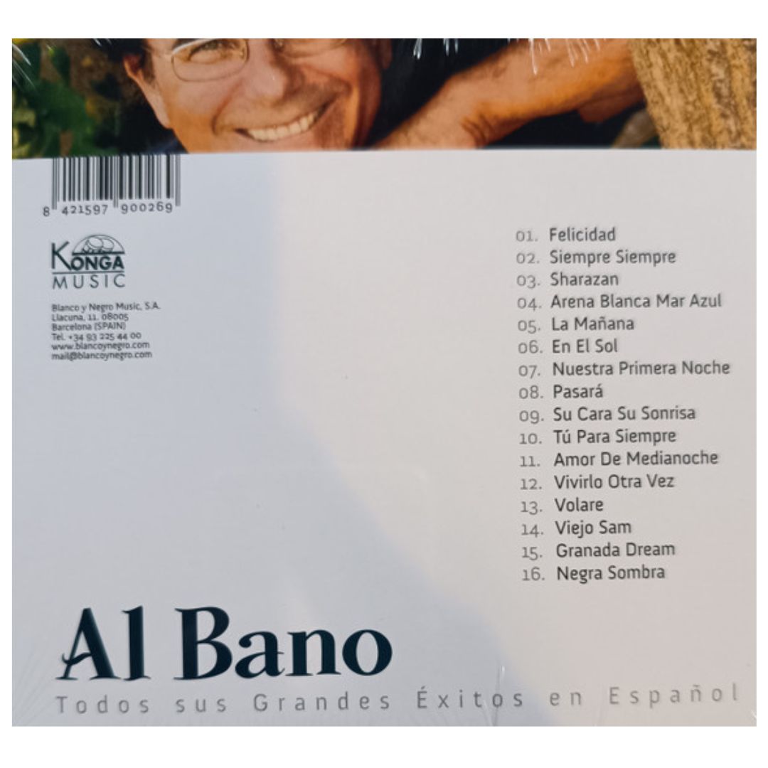 AL BANO - TODOS SUS GRANDES EXITOS EN ESPAÑOL | CD