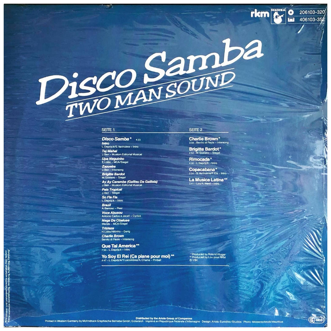 TWO MAN SOUND - DISCO SAMBA | VINILO USADO