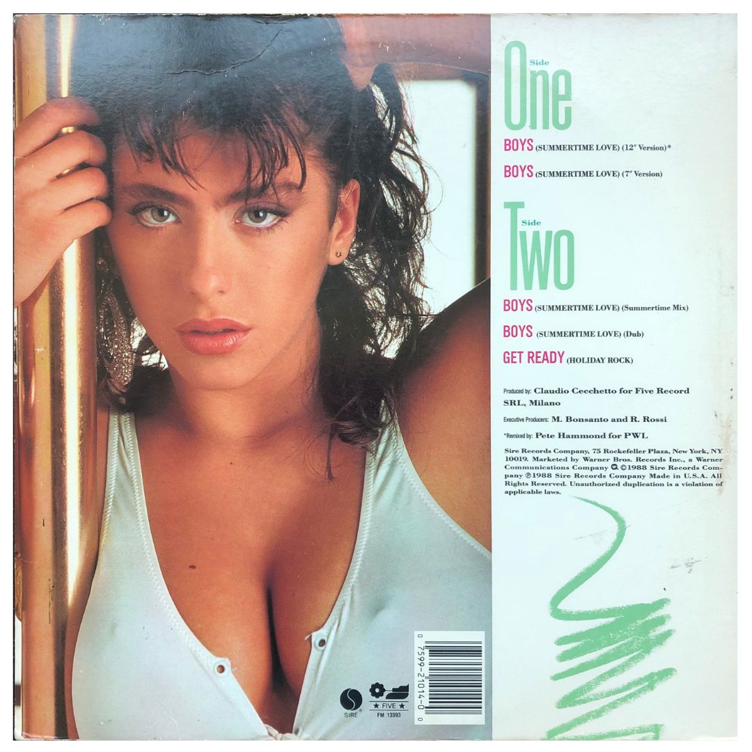 SABRINA - BOYS | 12" MAXI SINGLE USADO