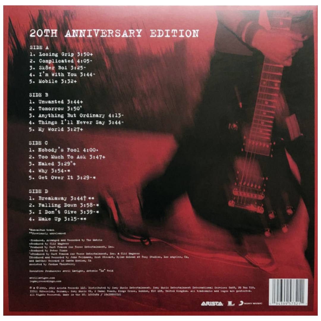 AVRIL LAVIGNE - LET GO (20TH ANNIVERSARY (2LP) | VINILO