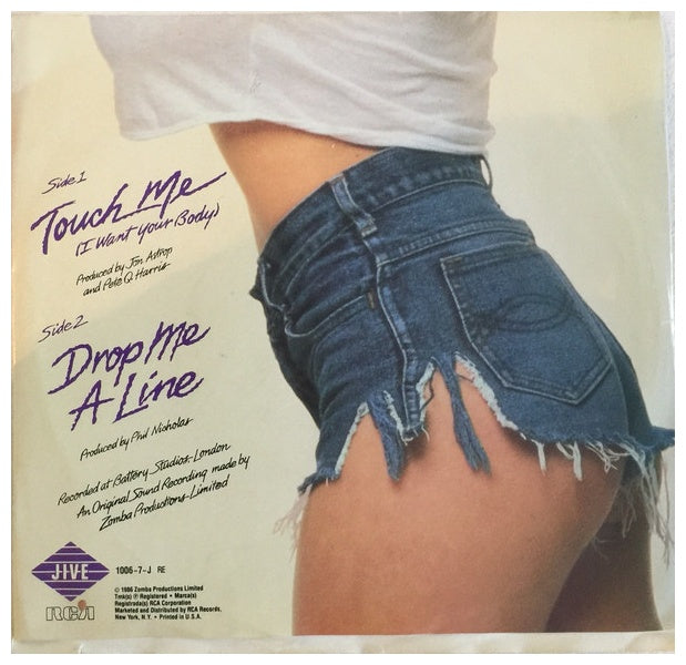 SAMANTHA FOX - TOUCH ME (I WANT YOUR BODY) | 7" SINGLE VINILO USADO