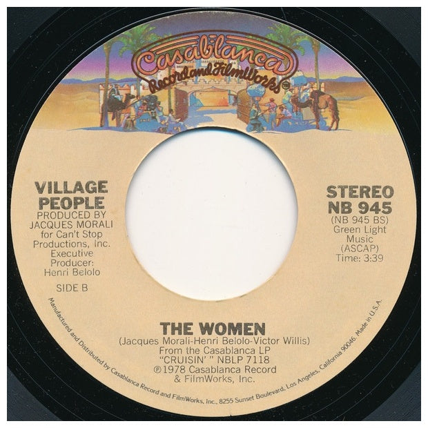 VILLAGE PEOPLE - Y.M.C.A. | 7" SINGLE VINILO USADO