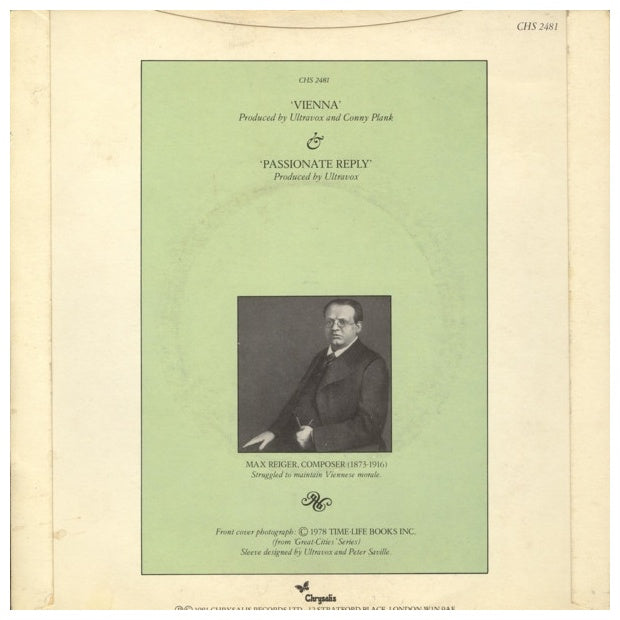 ULTRAVOX - VIENNA | 7" SINGLE VINILO USADO
