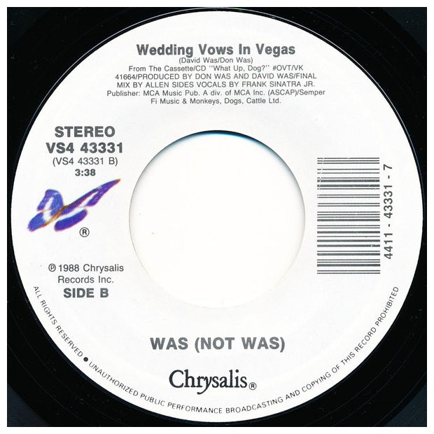 WAS (NOT WAS) - WALK THE DINOSSAUR | 7" SINGLE VINILO USADO