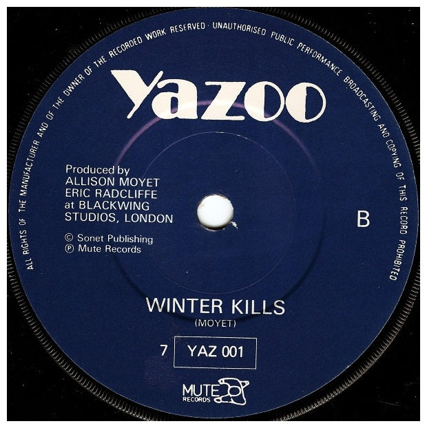 YAZOO - DON'T GO | 7" SINGLE VINILO USADO