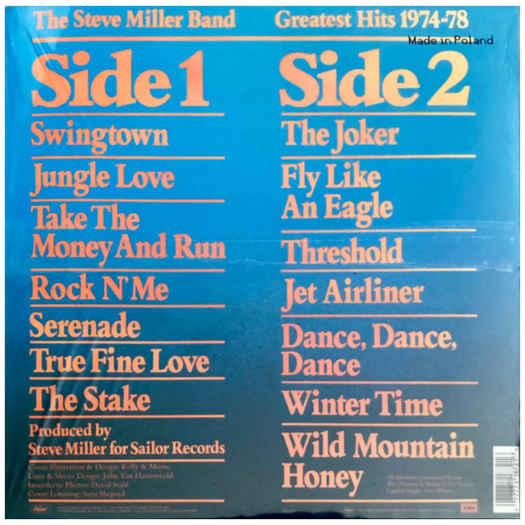 STEVE MILLER BAND - GREATEST HITS | VINILO