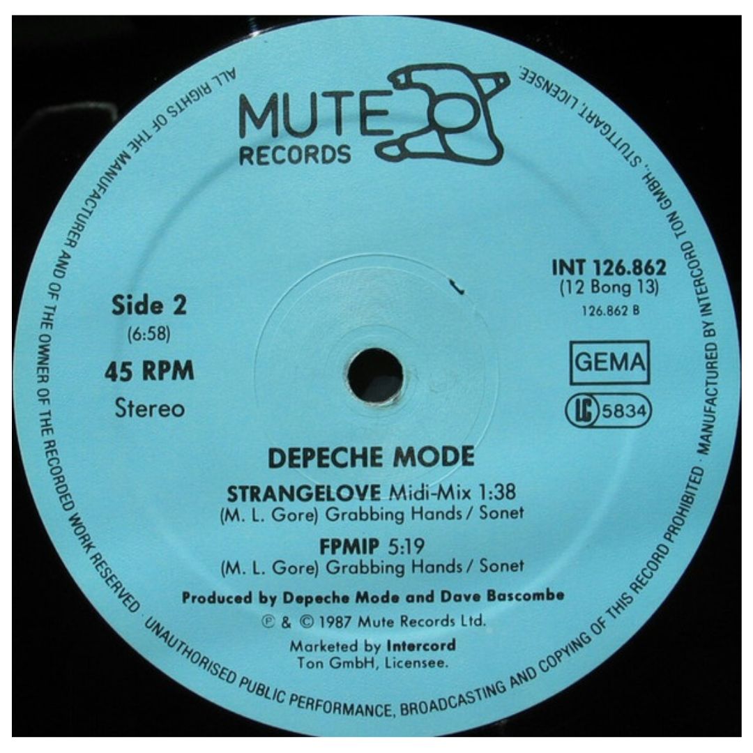 DEPECHE MODE - STRANGELOVE | 12" MAXI SINGLE USADO