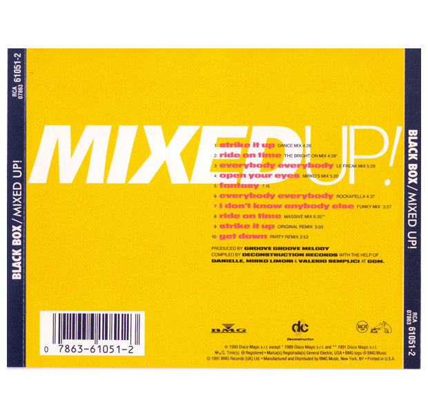 BLACK BOX - MIXED UP! | CD USADO