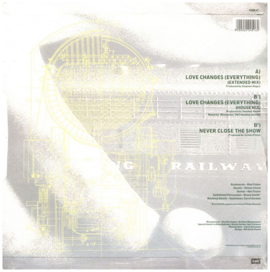 CLIMIE FISHER - LOVE CHANGES (EVERYTHING) | 12" MAXI SINGLE USADO