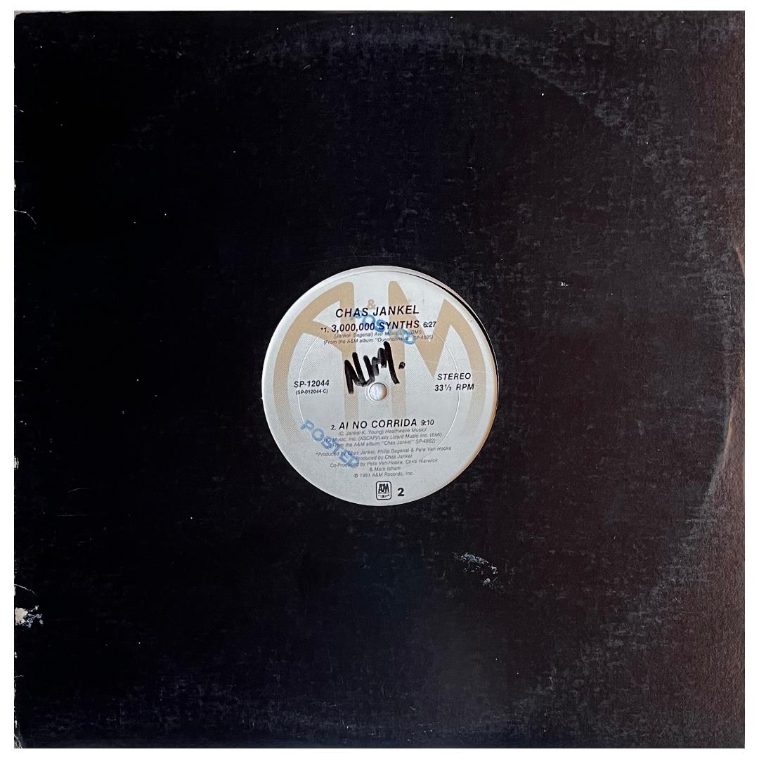 CHAS JANKEL - GLAD TO KNOW YOU | 12" MAXI SINGLE USADO