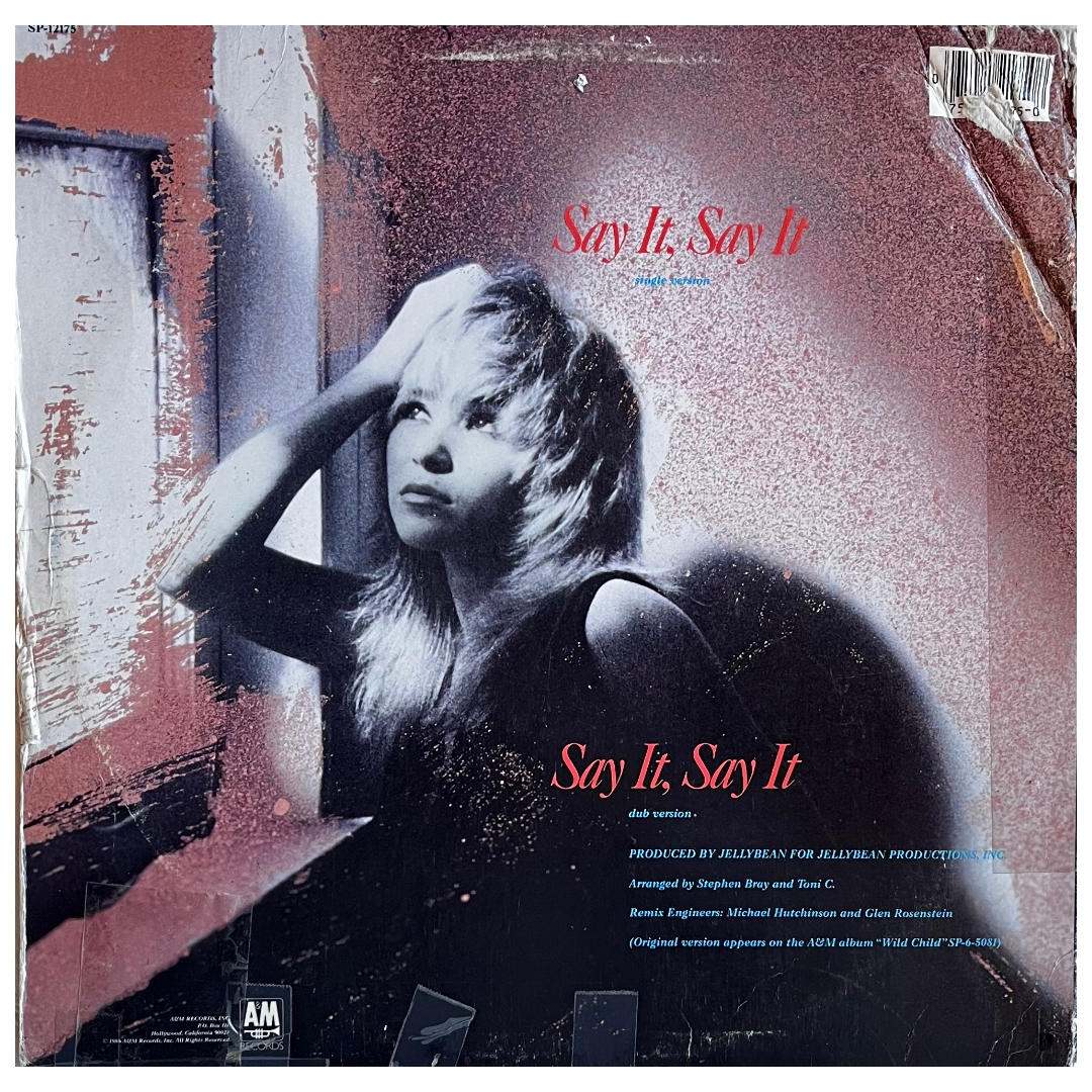 E.G. DAILY - SAY IT, SAY IT | 12" MAXI SINGLE USADO