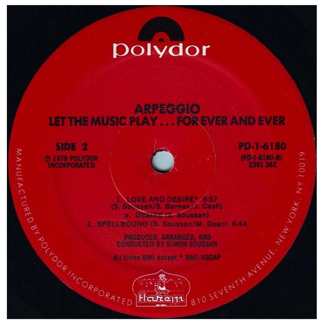 ARPEGGIO - LET THE MUSIC PLAY | VINILO