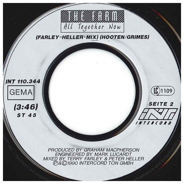 THE FARM - ALL TOGETHER NOW | 7" SINGLE USADO