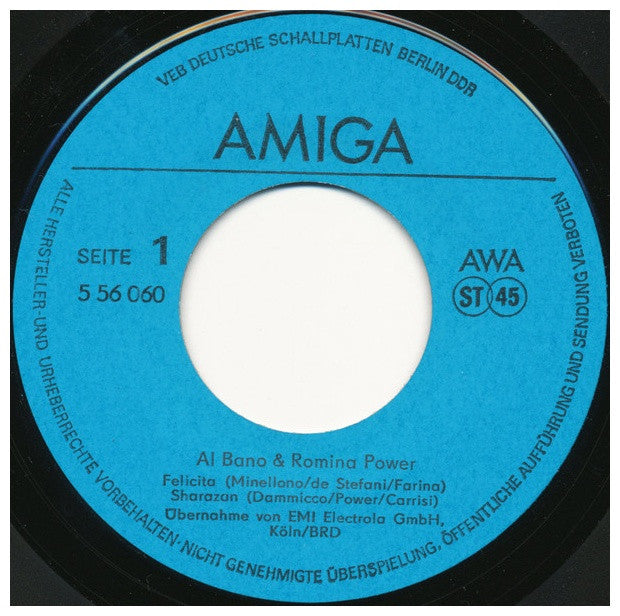 ALBANO & ROMINA POWER - FELICITA | 7" SINGLE USADO