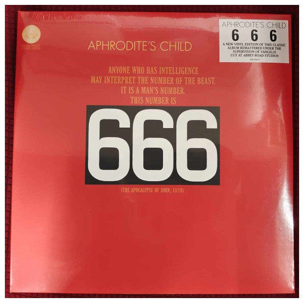 APHRODITE'S CHILD - 666: THE APOCALYPSE OF (2LP) | VINILO