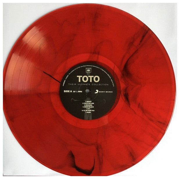 TOTO - THEIR ULTIMATE COLLECTION (RED MARBLED VINYL) | VINILO