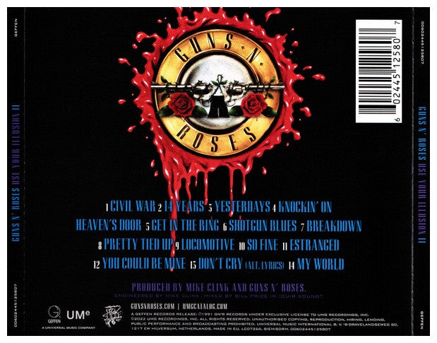 GUNS 'N ROSES - USE YOUR ILLUSION II (2CD) | CD