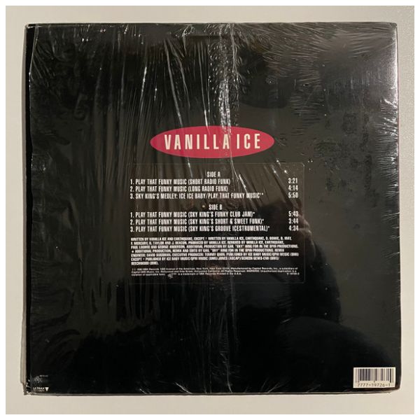 VANILLA ICE - PLAY THAT FUNKY MUSIC | 12" MAXI SINGLE USADO