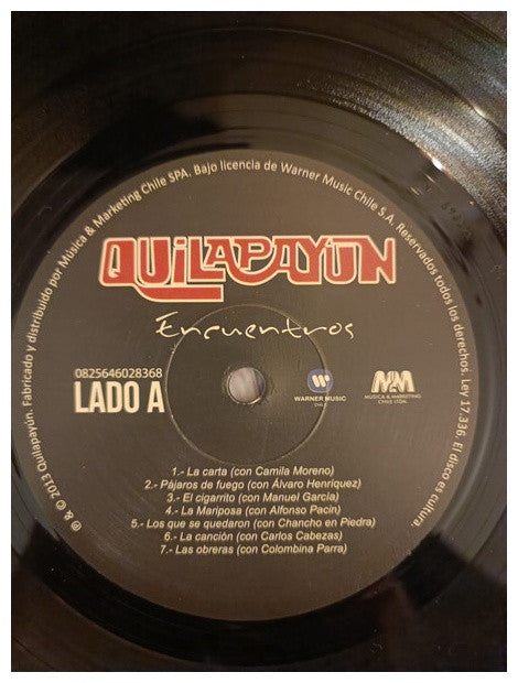 QUILAPAYUN - ENCUENTROS | VINILO