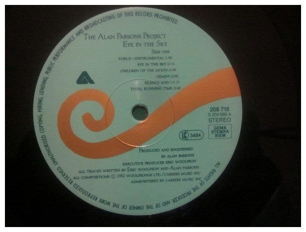 ALAN PARSONS PROYECT - EYE IN THE SKY | VINILO USADO